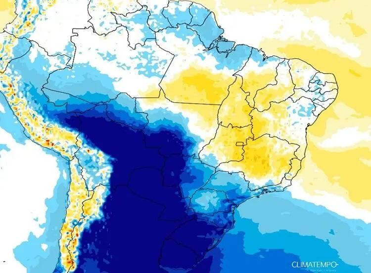 "Frente fria traz chuva intensa e nevoeiro para Blumenau: o que esperar nos próximos dias"