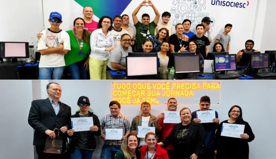 Blumenau oferece curso de informática intermediário para pessoas com deficiência visando inclusão no mercado