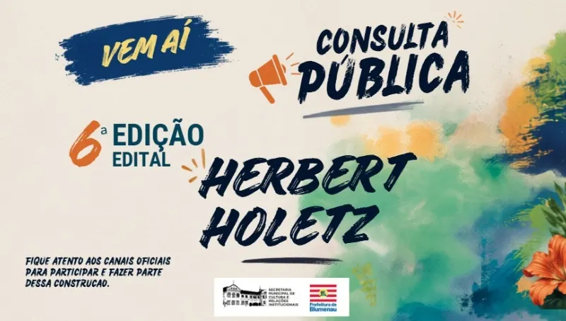 Blumenau Constrói Futuro Cultural: Edital Herbert Holetz É Recriado com Participação da Comunidade