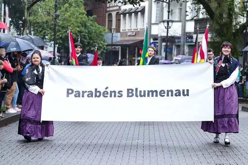 Blumenau celebra 176 anos com programação especial entre 29 de agosto e 7 de setembro