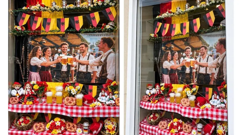 Safira Relojoaria é a vencedora do Concurso de Decoração da Oktoberfest em Blumenau