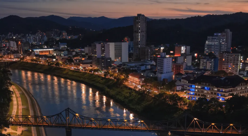 Como nasceu o Centro de Blumenau: a história do lugar onde a cidade começou