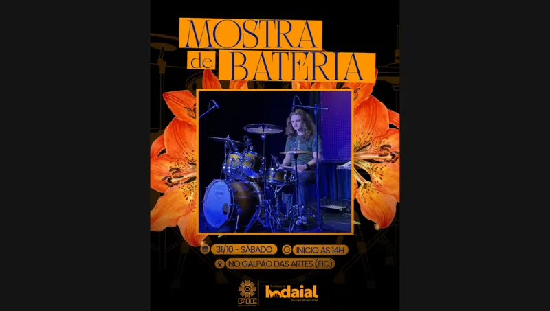 Mostra de Bateria em Indaial: um impulso cultural para a comunidade do Vale do Itajaí