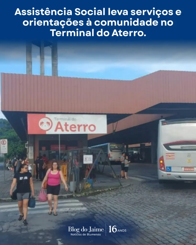 Assistência Social chega ao Terminal do Aterro para reforçar vínculos com a comunidade