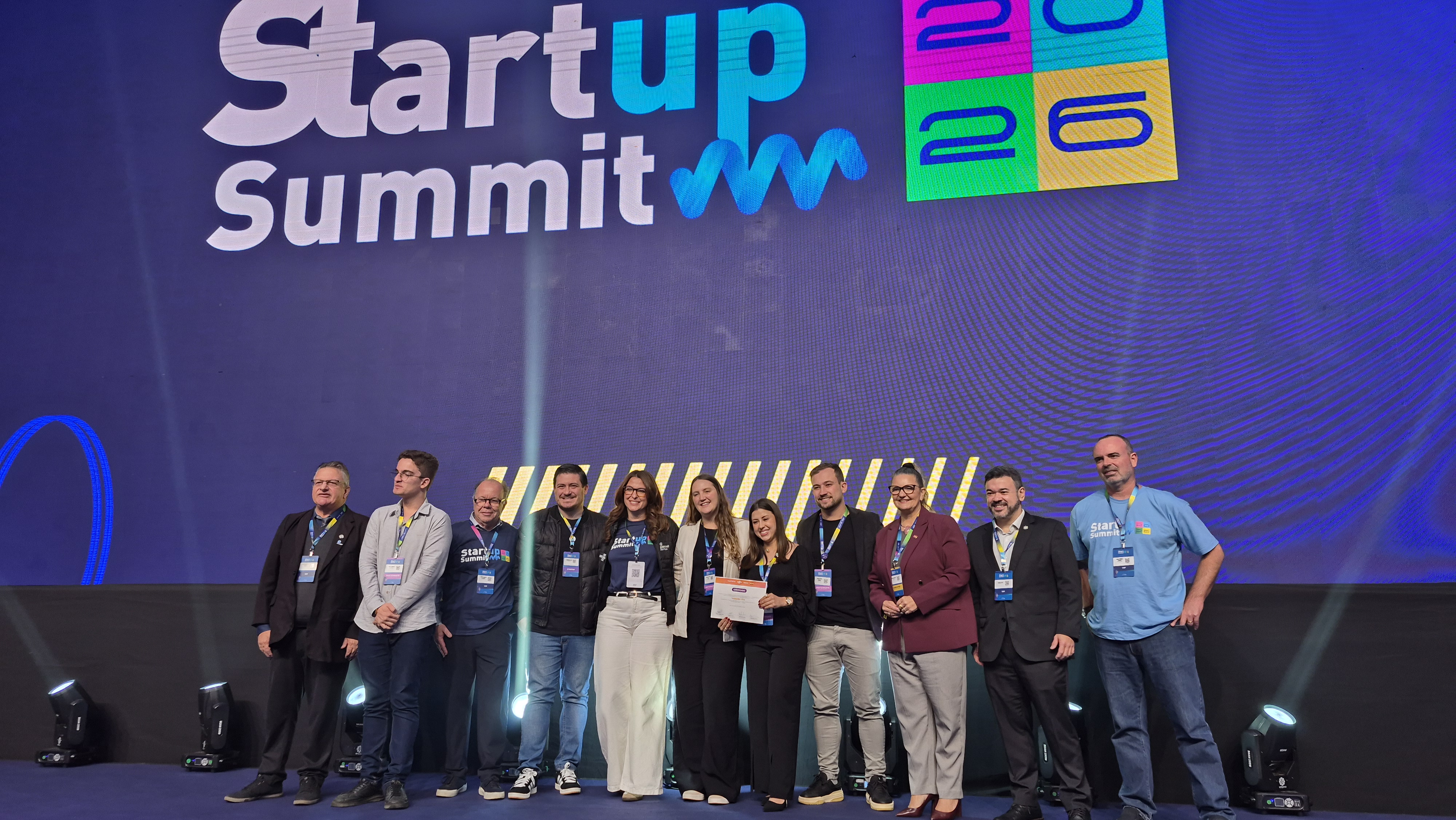 Startups incubadas no Instituto Gene recebem Prêmio Acelera no Startup Summit 2026