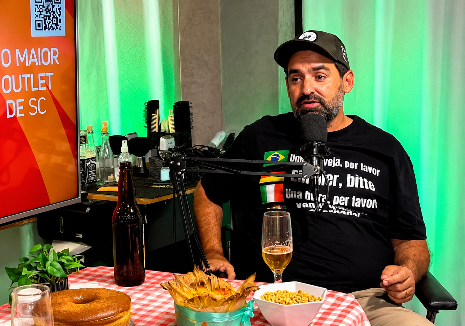 Sargento Junkes como você nunca viu: Santa Resenha Podcast recebe humorista em episódio sem filtros