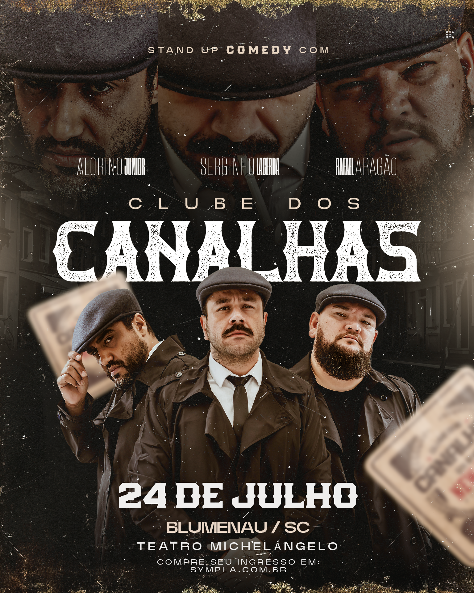 Clube dos Canalhas Chega a Blumenau com Show de Comédia Unico