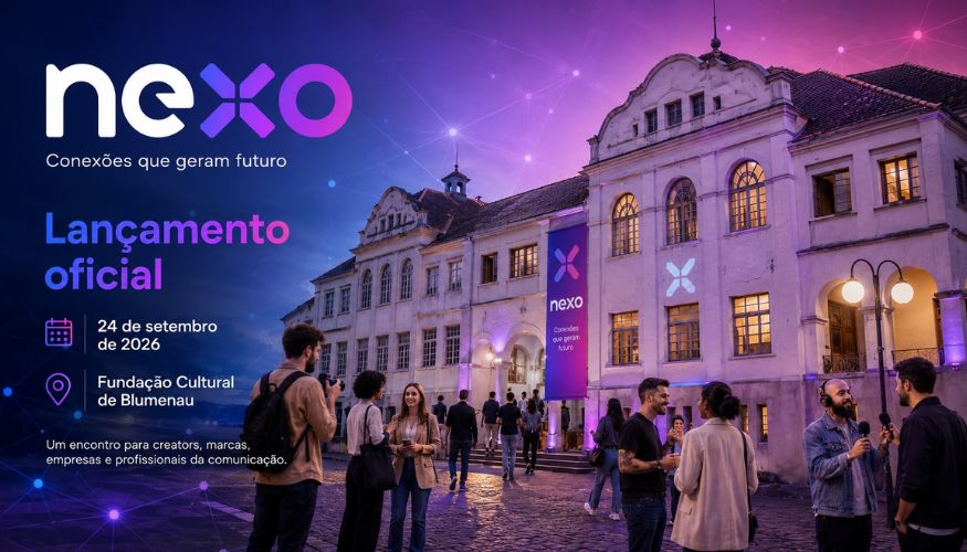 Caza Comunicação assina identidade visual do NEXO e integra rede de parceiros do evento